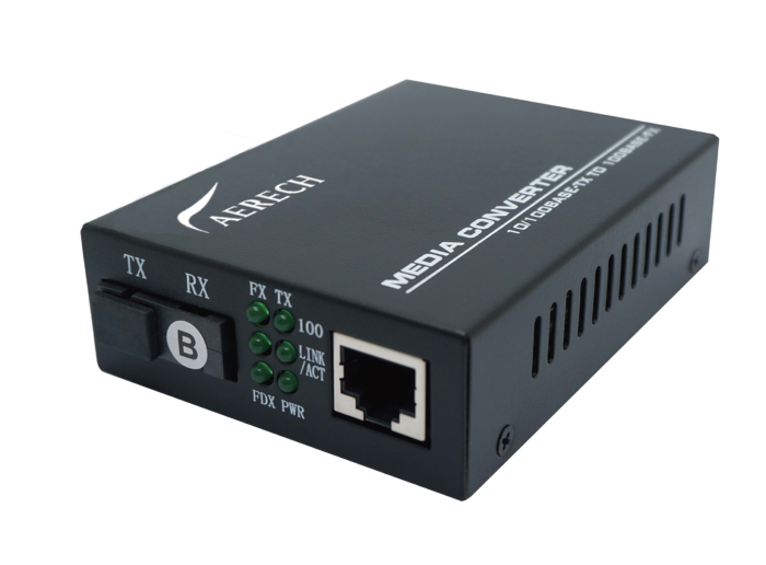 10 100M single fiber Media Converter